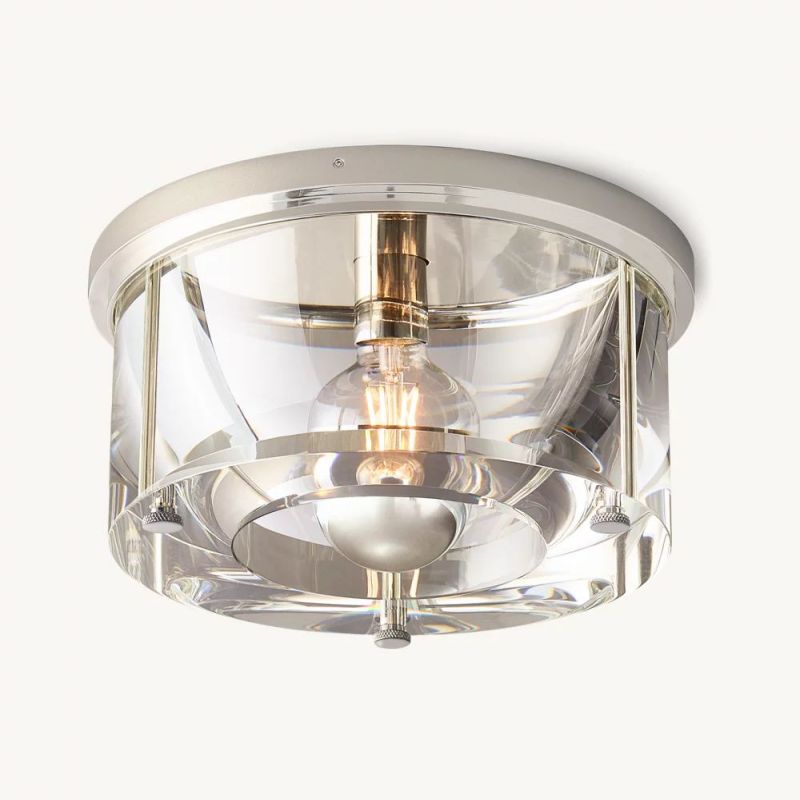 Sava Round Flushmount