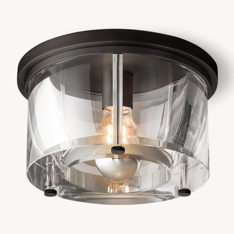 Sava Round Flushmount