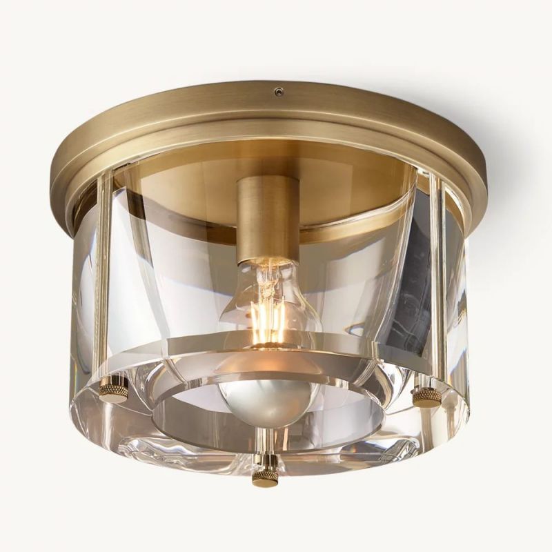Sava Round Flushmount