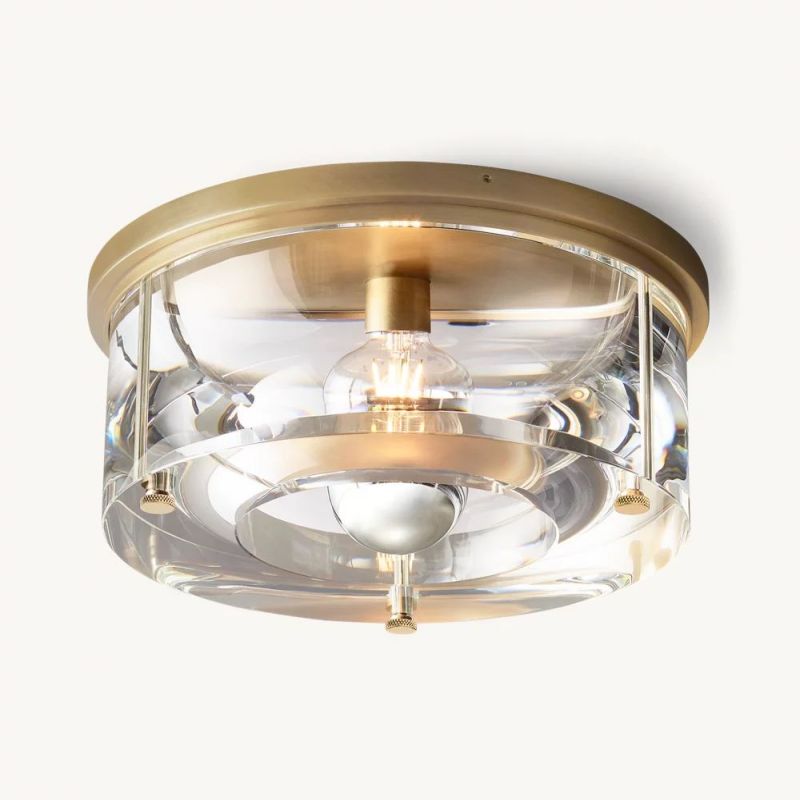 Sava Round Flushmount