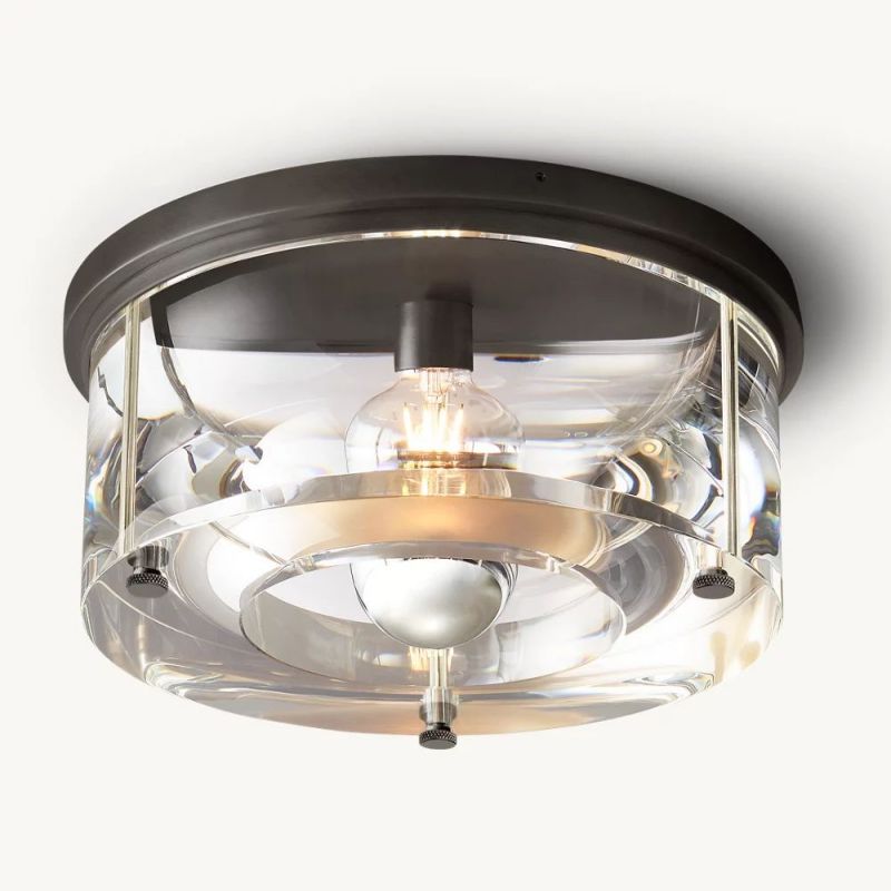 Sava Round Flushmount