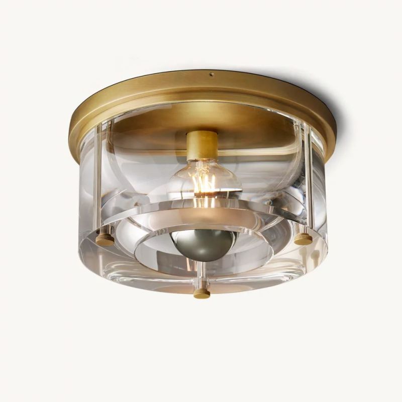 Sava Round Flushmount