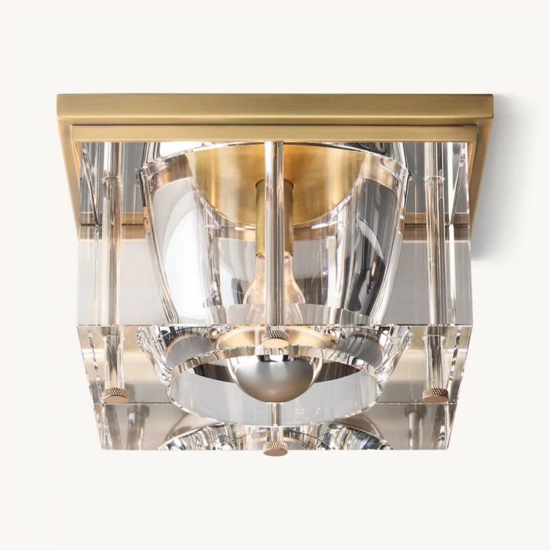 Sava Square Flushmount