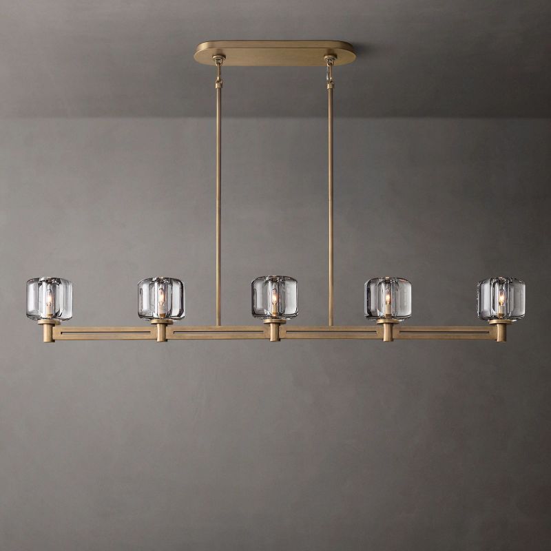 Demera Linear Chandelier 54"