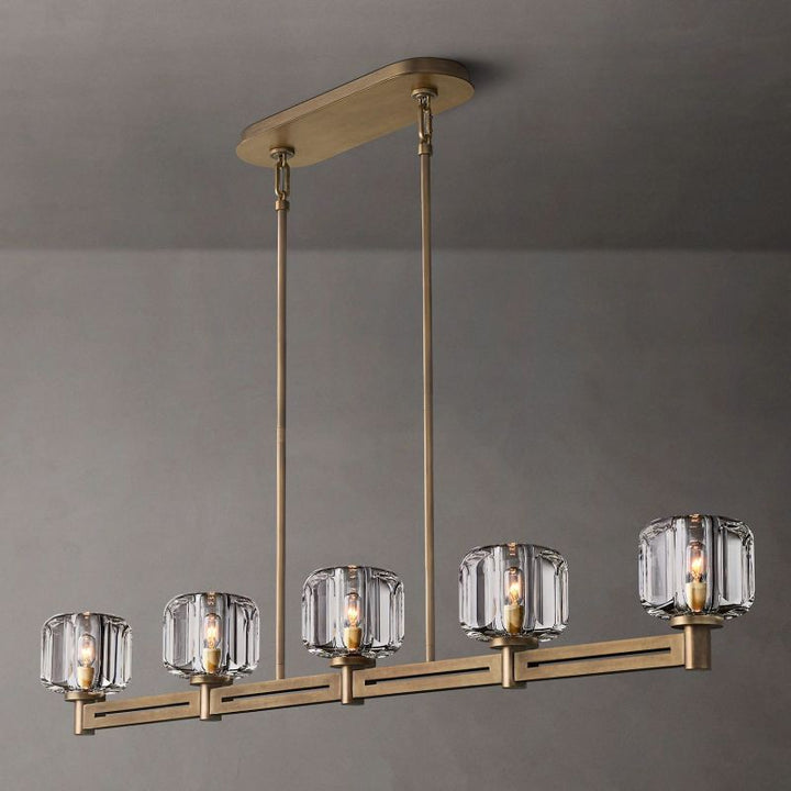 Demera Linear Chandelier 54"