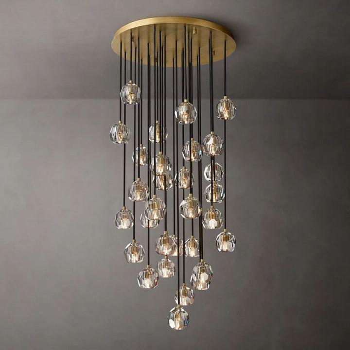 Crespo Round Cluster Chandelier 30''