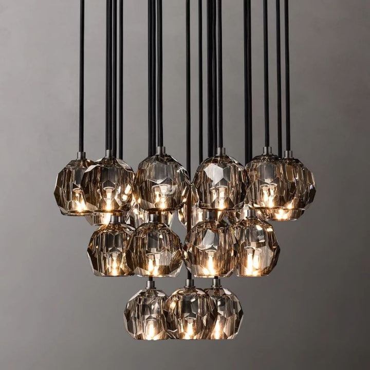 Crespo Round Cluster Chandelier 24''