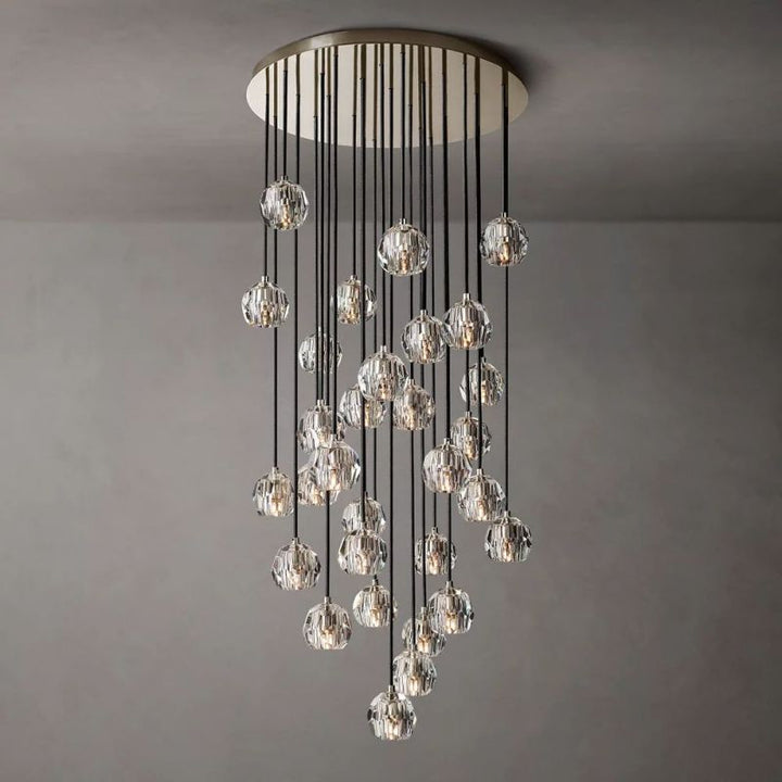 Crespo Round Cluster Chandelier 30''