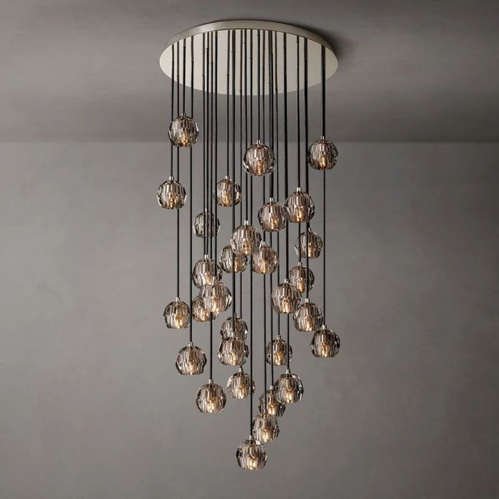 Crespo Round Cluster Chandelier 30''