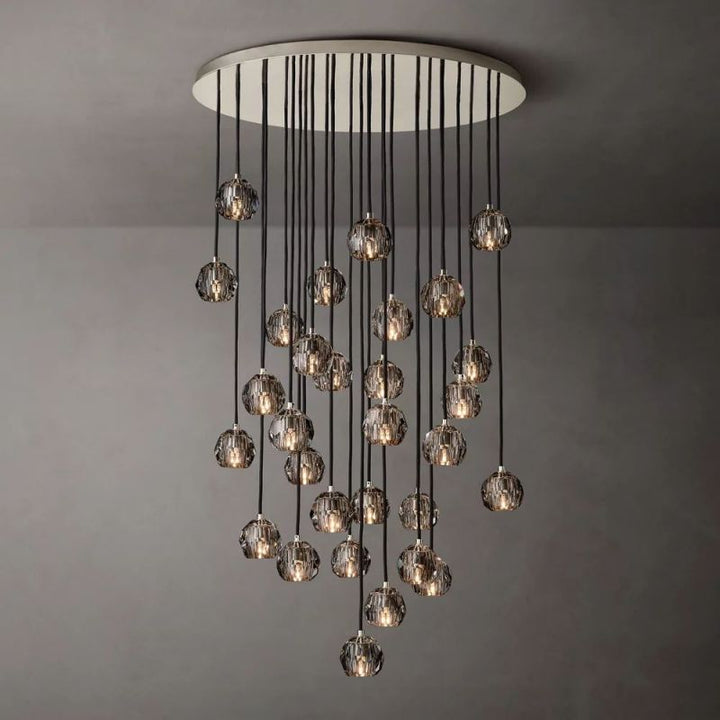 Crespo Round Cluster Chandelier 40''