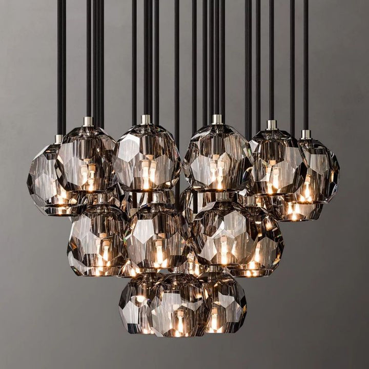 Crespo Round Cluster Chandelier 24''