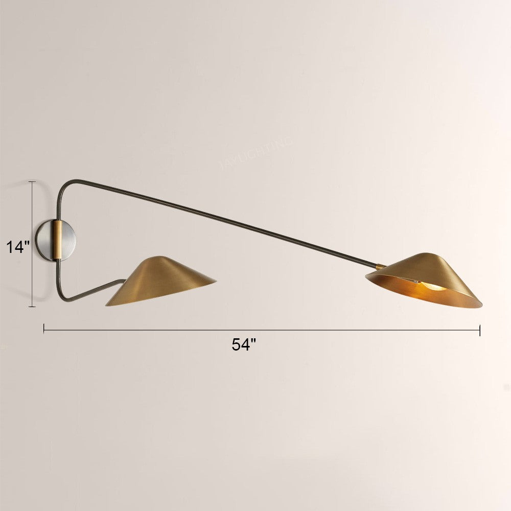Simora Long Arm Double Sconce