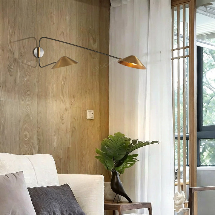 Simora Long Arm Double Sconce