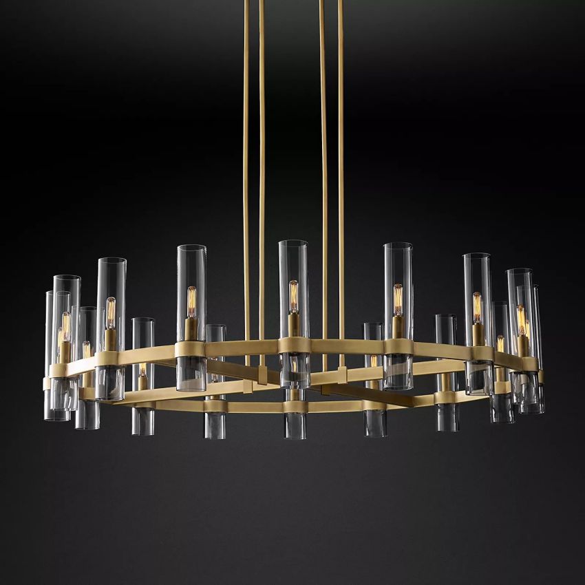 Sisyphus Round Chandelier