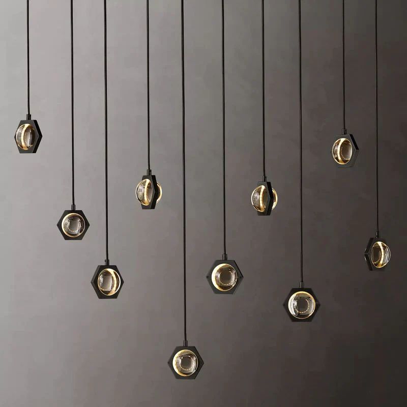 Eclatant Linear Dining Room Chandelier 72"