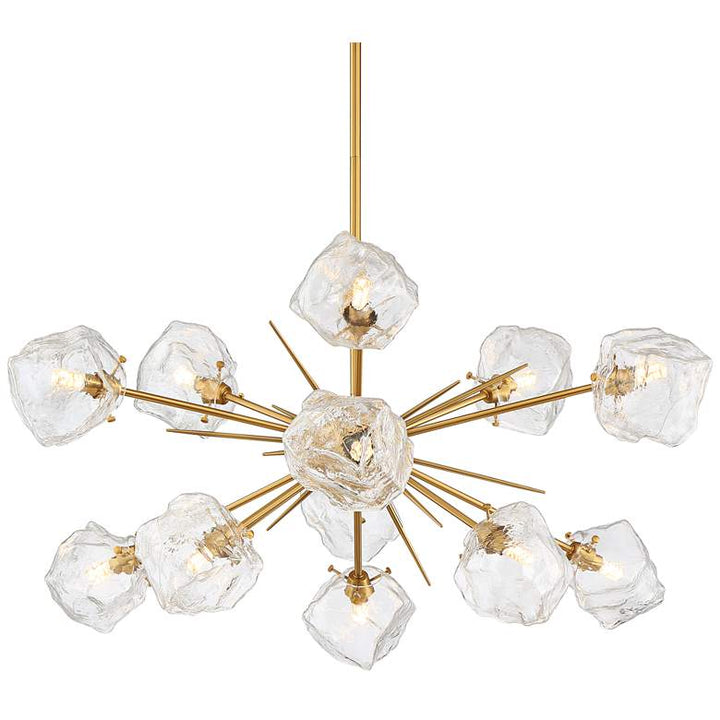 Steve Irregular Glass Chandelier