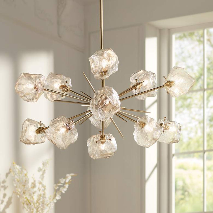 Steve Irregular Glass Chandelier