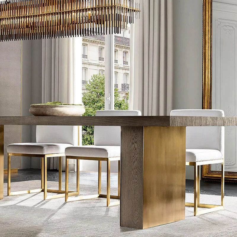 Sturdy Rectangular  Dining Room Chandelier 54"