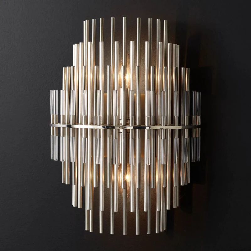 Sturdy Sculpture Bedroom Wall Sconce