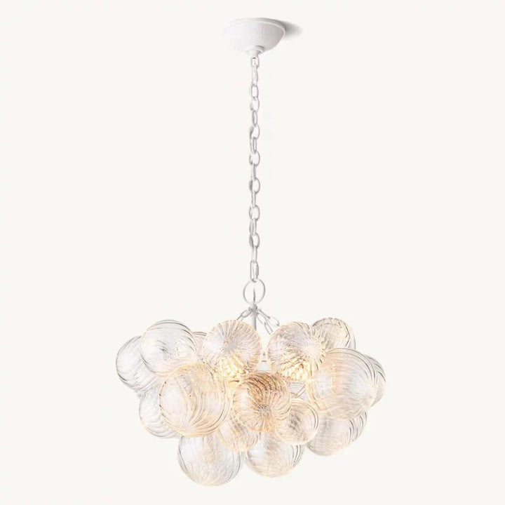 Taluma Round Glass Ball Chandelier 24"D