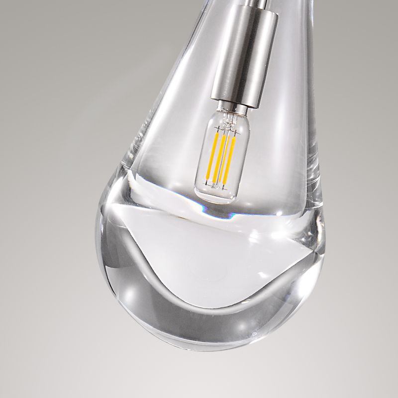 Teardrop Pendant Rod & Cord