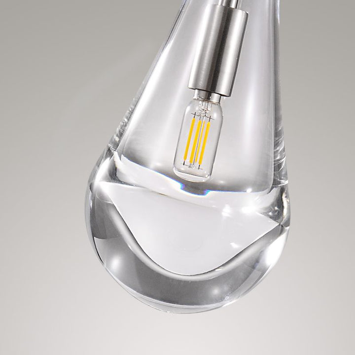 Teardrop Pendant Rod & Cord