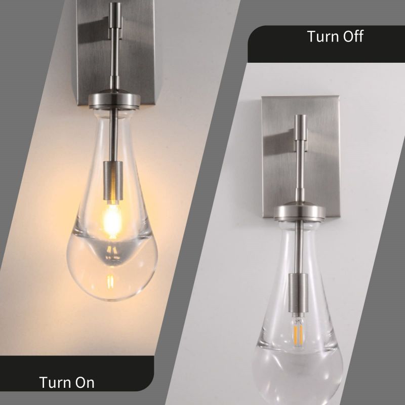 Teardrop Sconce Rod & Cord