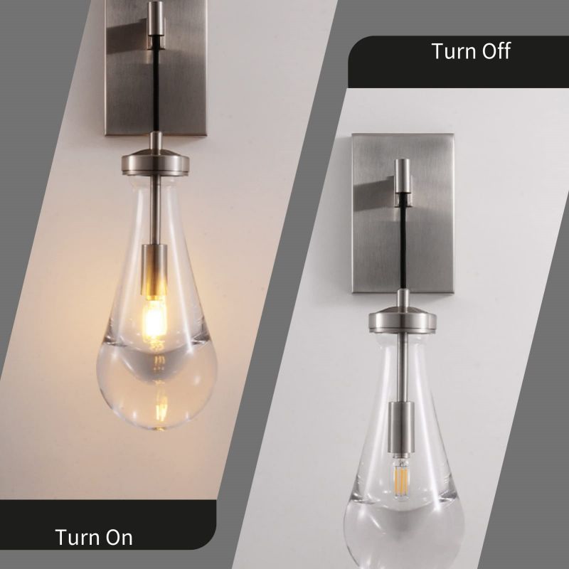 Teardrop Sconce Rod & Cord