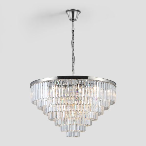 Ryan K9 Crystal Chandelier & Flushmount