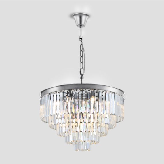 Ryan K9 Crystal Chandelier & Flushmount