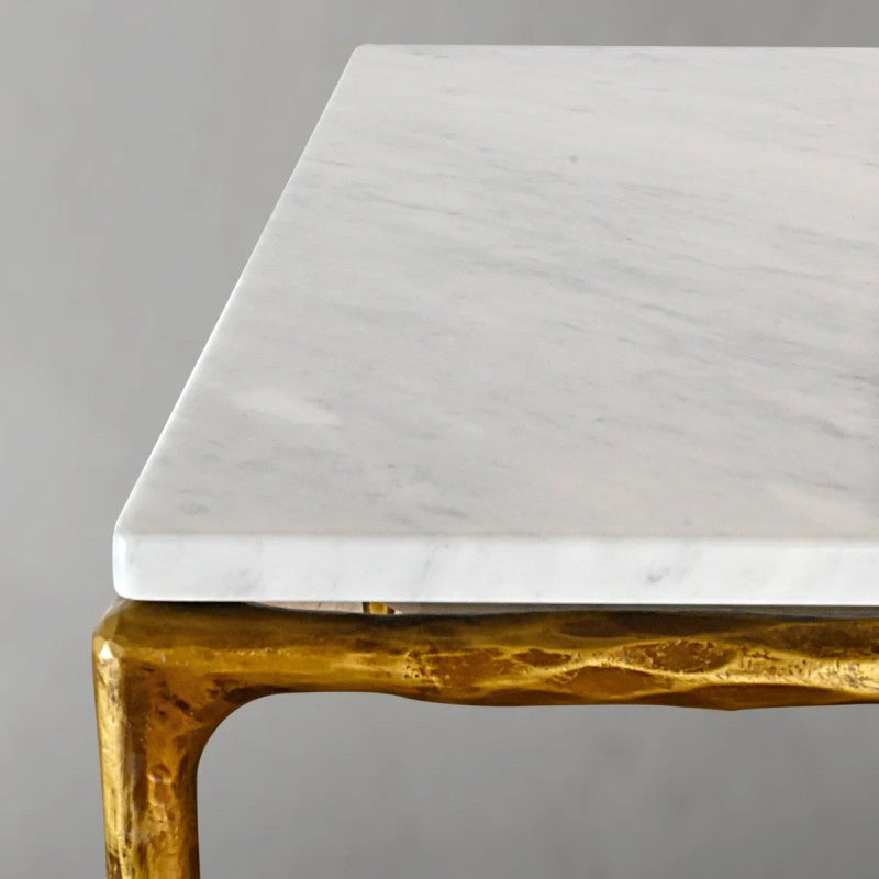 Thades Rectangle Marble Coffee Table