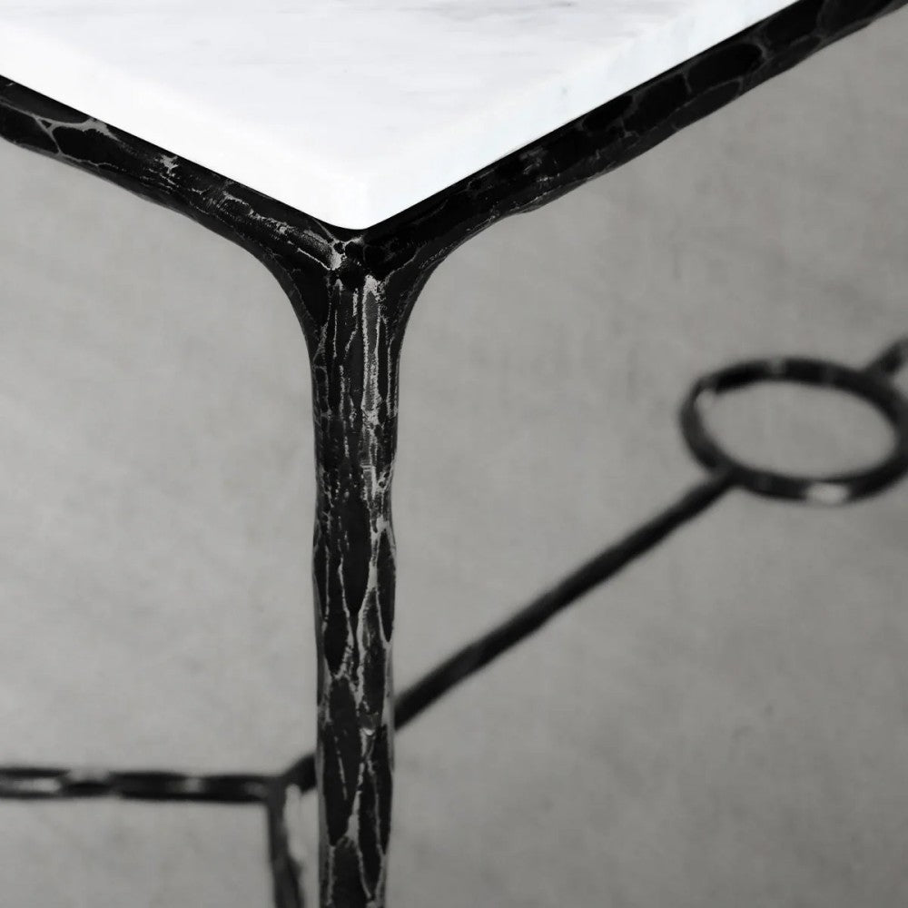 Thades  Rectangle Marble Desk