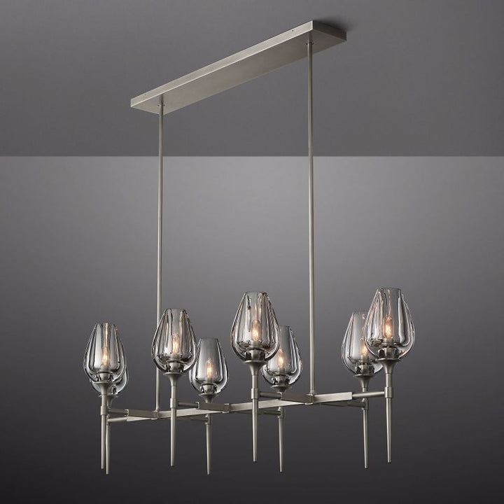 Tulip Linear Chandelier 52"