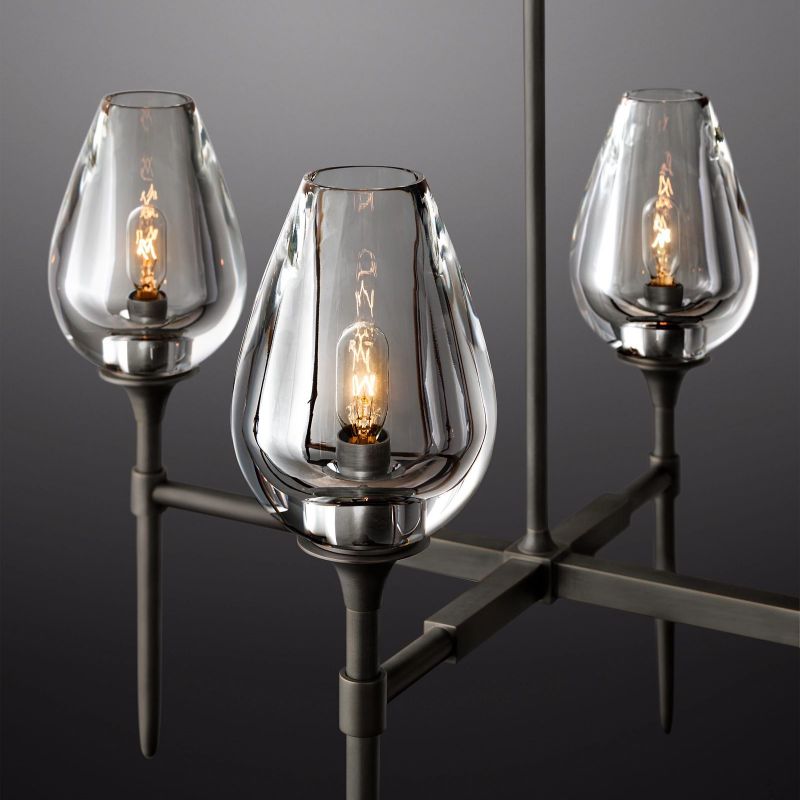 Tulip Linear Chandelier 52"