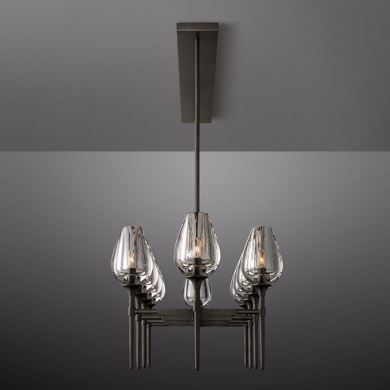 Tulip Linear Chandelier 65"