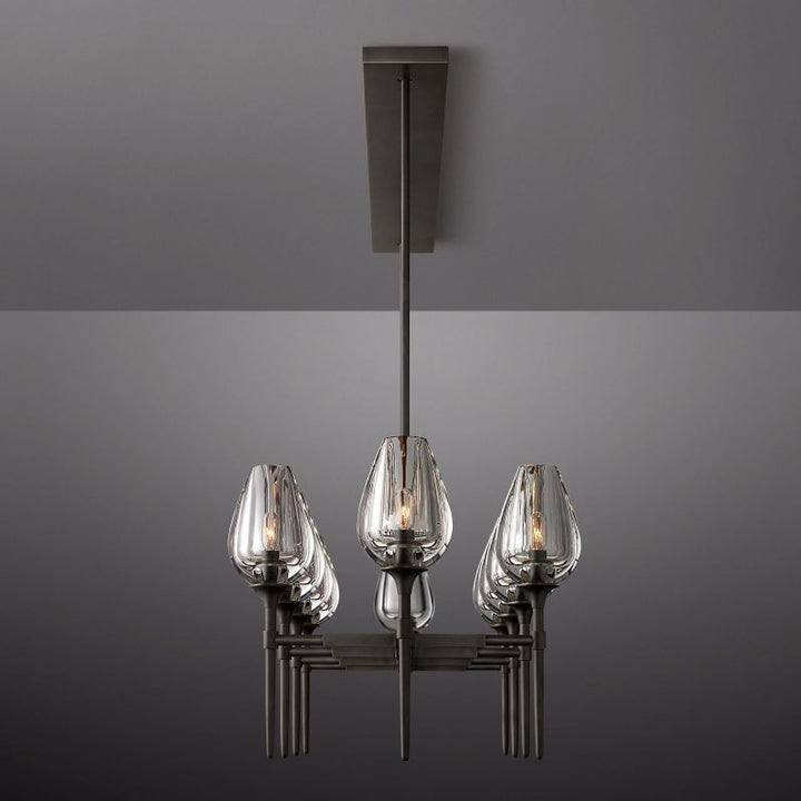 Tulip Linear Chandelier 65"