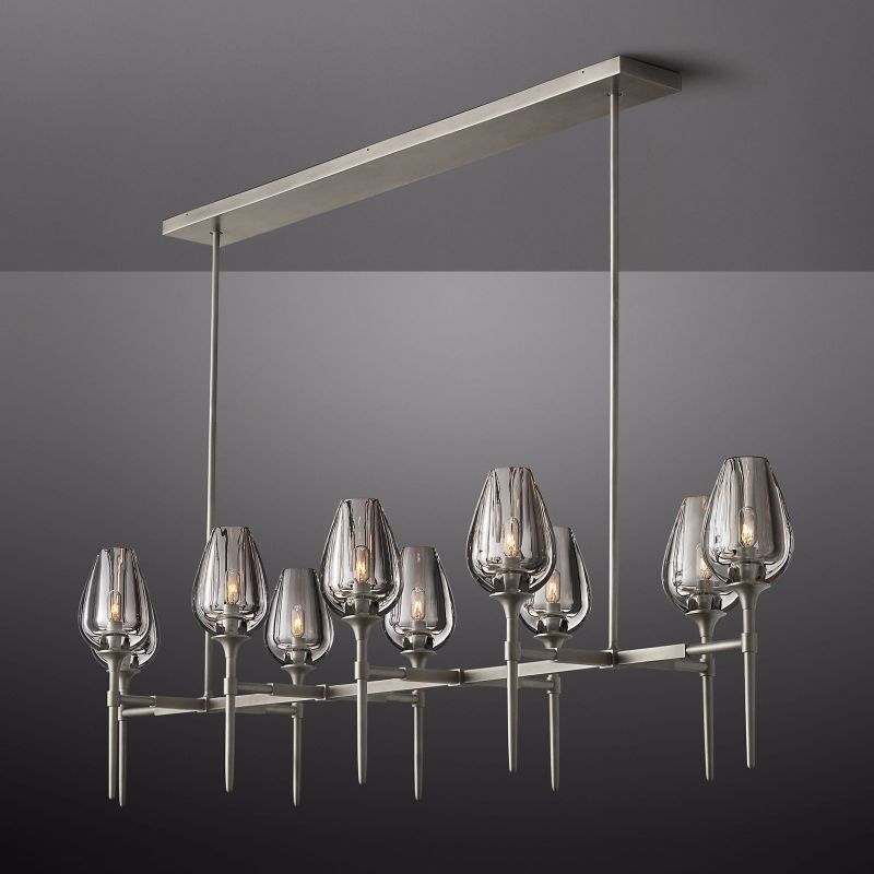 Tulip Linear Chandelier 65"