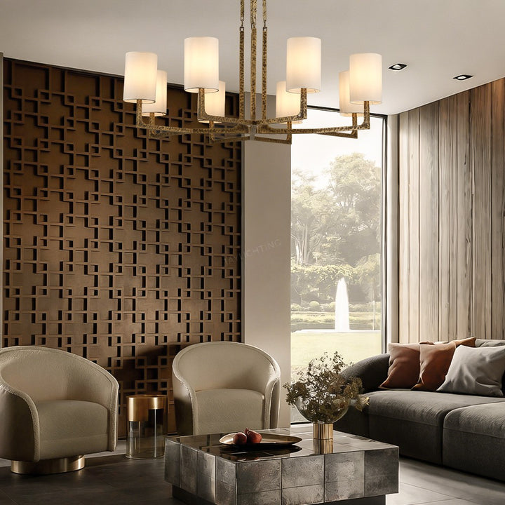 Varing Round Chandelier 48"D