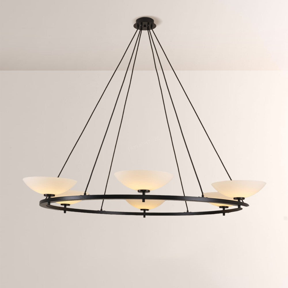 Vernor Round Chandelier 60"D