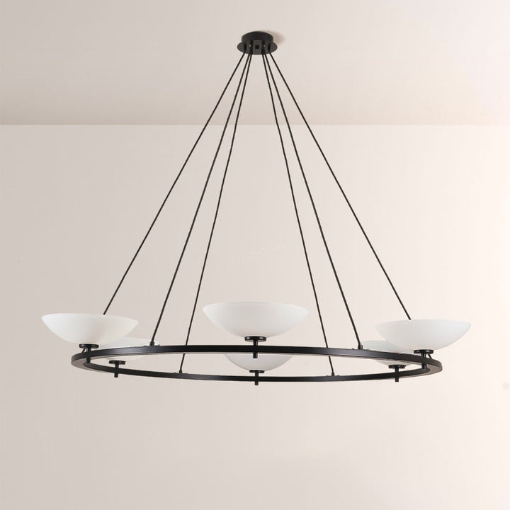 Vernor Round Chandelier 60"D