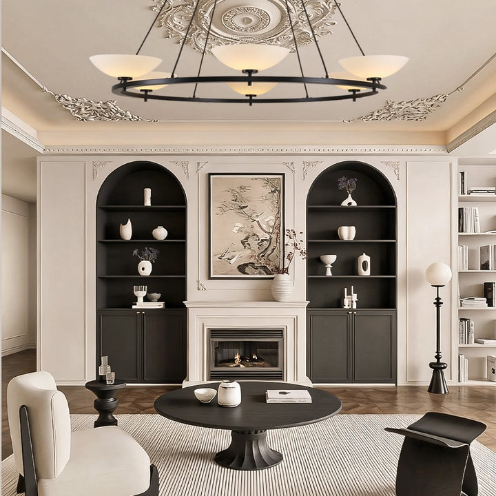 Vernor Round Chandelier 60"D