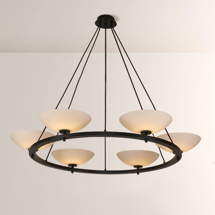 Vernor Round Chandelier 48“D