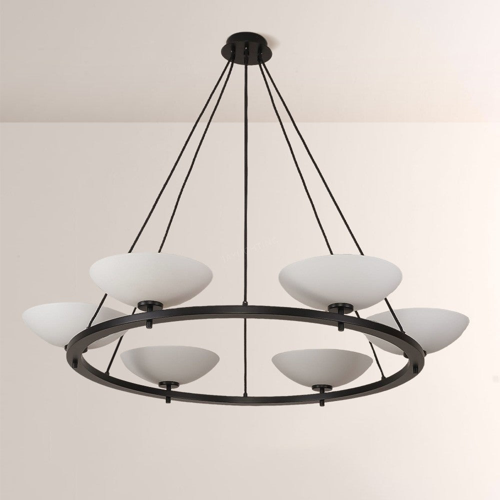 Vernor Round Chandelier 48“D