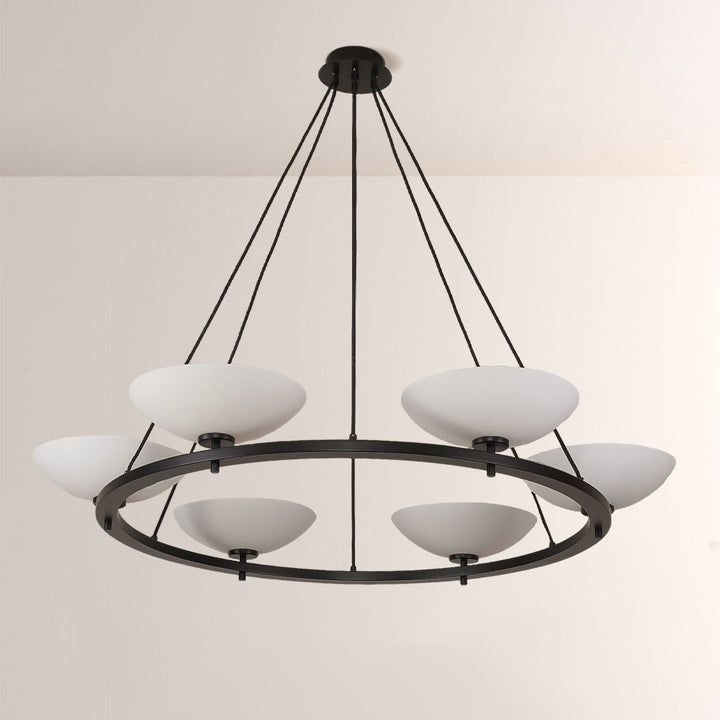 Vernor Round Chandelier 48“D