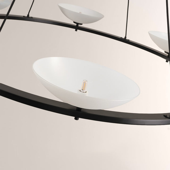 Vernor Round Chandelier 48“D