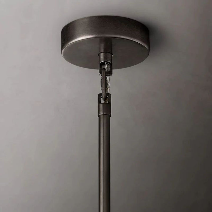 Vicky Clear Glass Tiered Round Chandelier 47" For Living Room