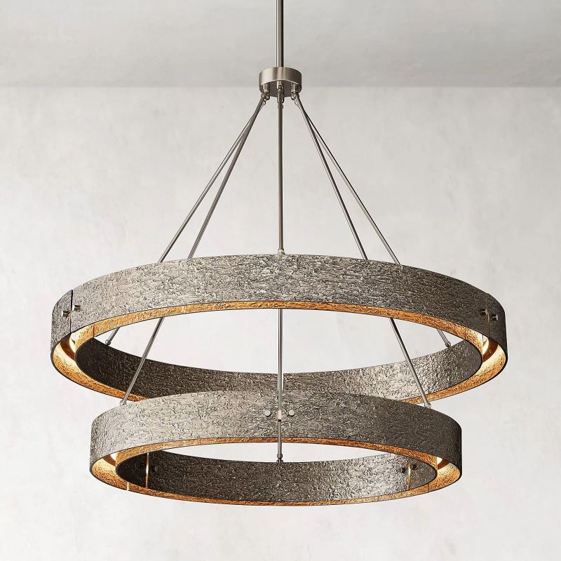 Vilume 2-tier Round Chandelier 60"
