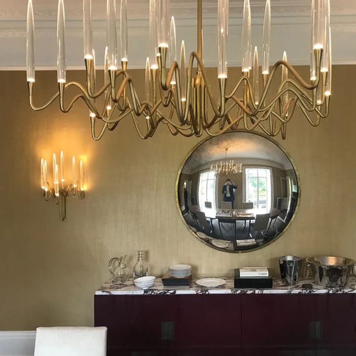 Wave Linear Chandelier