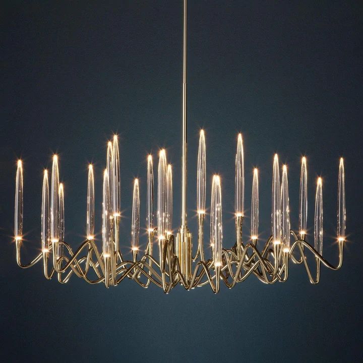 Wave Linear Chandelier