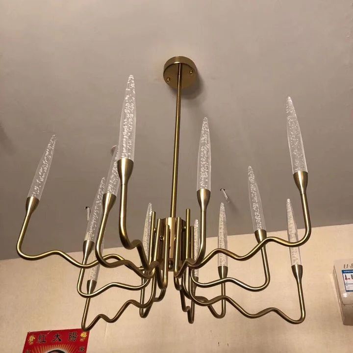 Wave Linear Chandelier